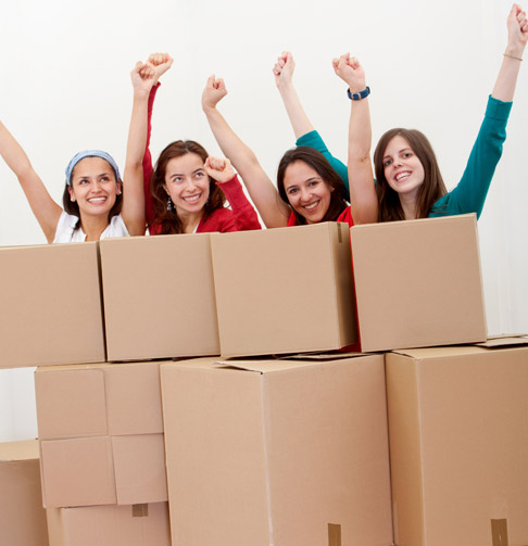 Empaques de cajas de cartón corrugado